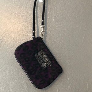 Coach wristlet